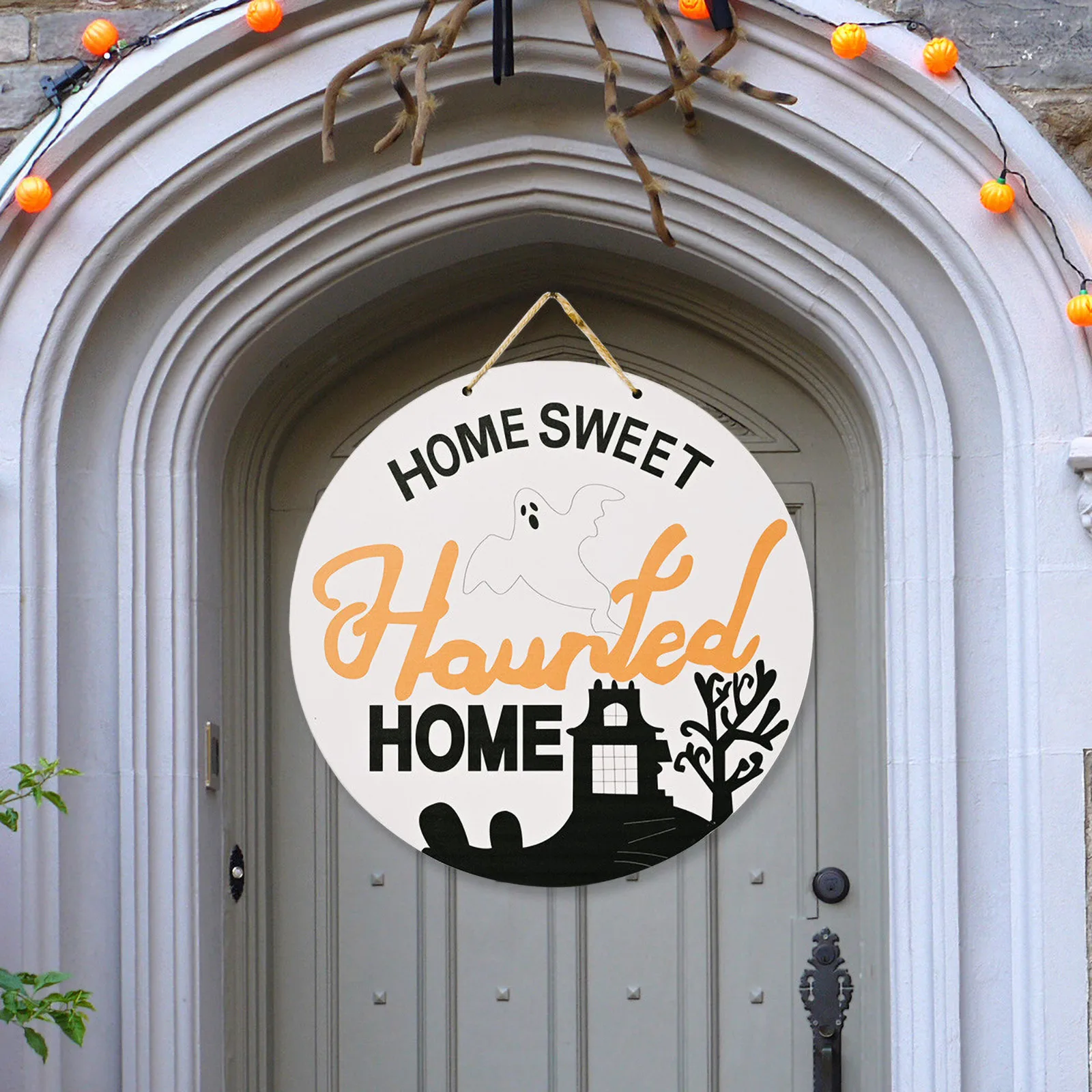 Подвесное украшение приветственная вешалка для двери венок входной Повесьте его