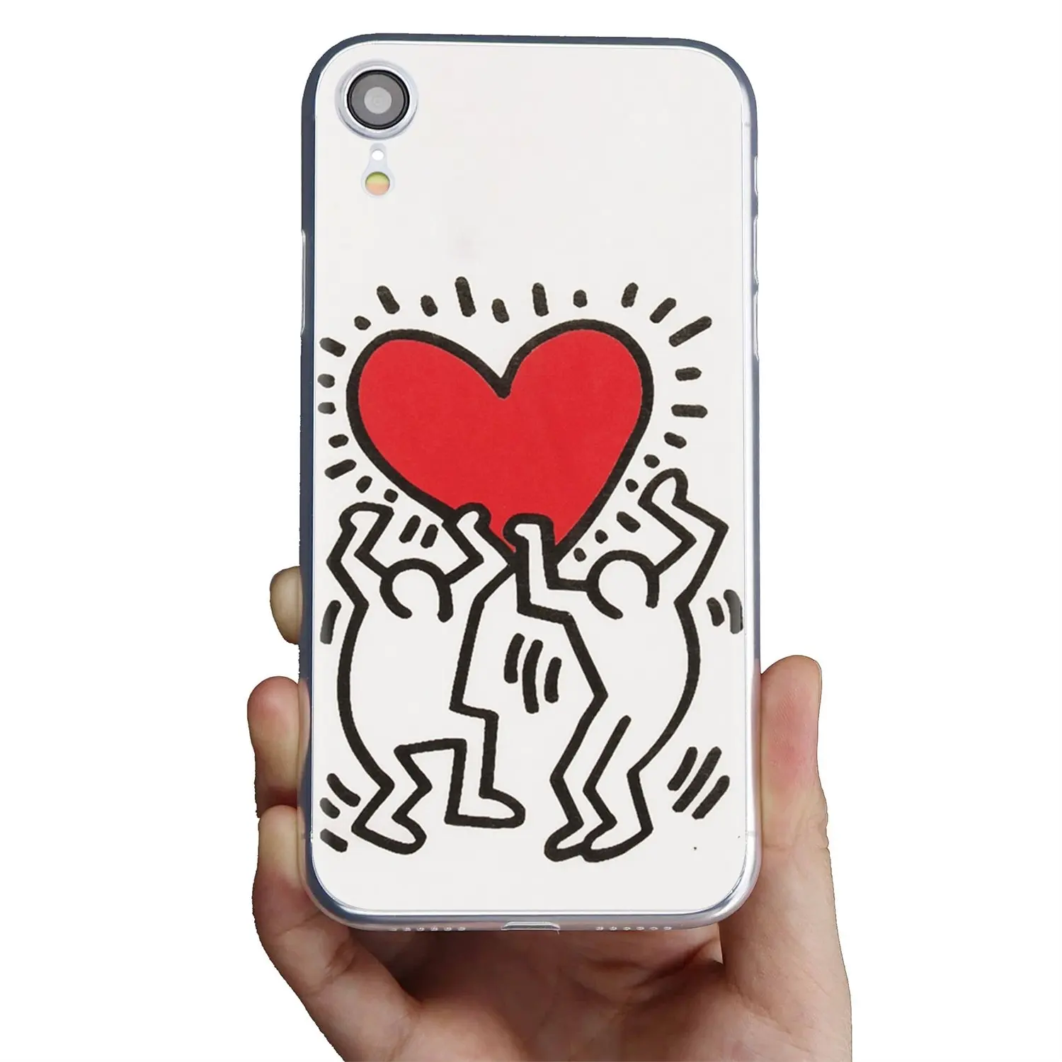 Силиконовый чехол Keith Haring для Huawei G7 G8 P7 P8 P9 P10 P20 P30 Lite Mini Pro P Smart 2017 2018 2019|Бамперы| |