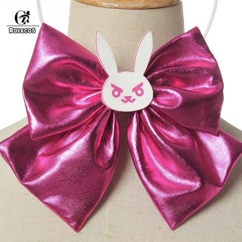 ROLECOS игра OW Косплей DVA часы сексуальный синий костюм кролика для девушек Song hana