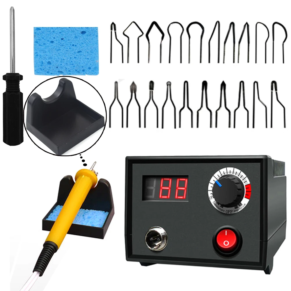 Деревянная горелка с регулируемой температурой 30 Вт пирографическая авторучка