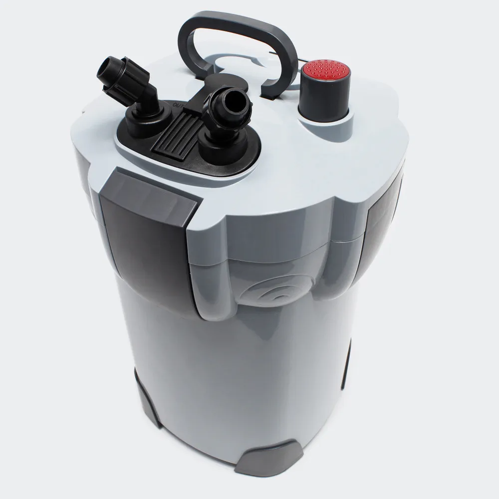 SUNSUN 1400L/h SUNSUN HW-403B 4-х ступенчатый внешний фильтр для аквариума с 9 Вт УФ стерилизатор для Koi пруд Aqua аквариума до 350L - Цвет: SUNSUN
