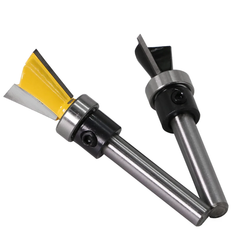 

1pc 14 Degree 1/2" Dovetail Router Bit - 1/4" Shank Woodworking cutter Tenon Cutter for Woodworking Tools
