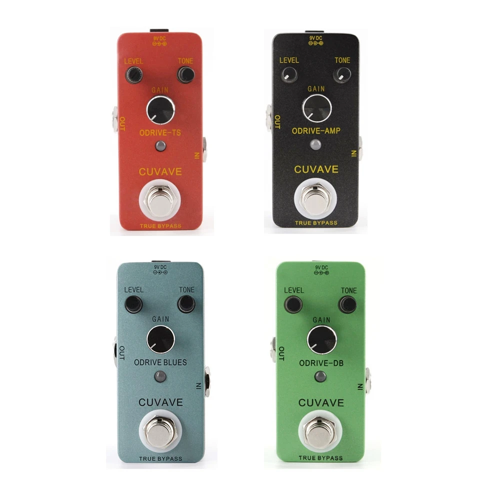 Портативный аналоговый педаль для гитарного эффекта овердрайв ODRIVE TS / DB BLUES AMP