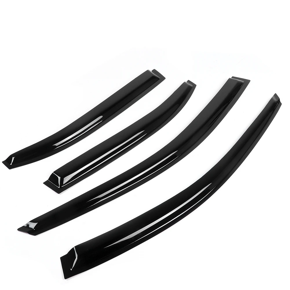 

Black Window Visor Vent Shades Sun Rain Guard Fits for Acura TSX 3Dr 2004-08
