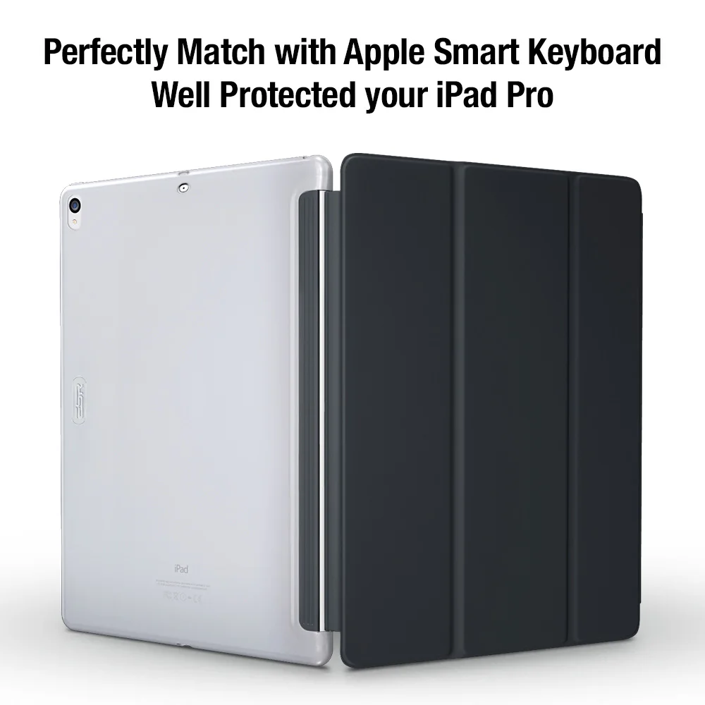 Чехол ESR для iPad Pro 12 9 2017 Жесткий идеально сочетающийся с Умной клавиатурой тонкая