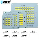 Светодиодная прожекторная плата SMD5730, 5 шт., полная мощность 100%, 10 Вт, 20 Вт, 30 Вт, 50 Вт, 70 Вт, 100 Вт, 150 Вт, 200 Вт, алюминиевая пластина для светодиодного прожектора