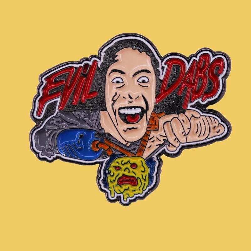 

SP1233 Horror Movie Creativity Metal Enamel Pins and Brooches for Lapel Pin Backpack Bags Badge Collection Gifts