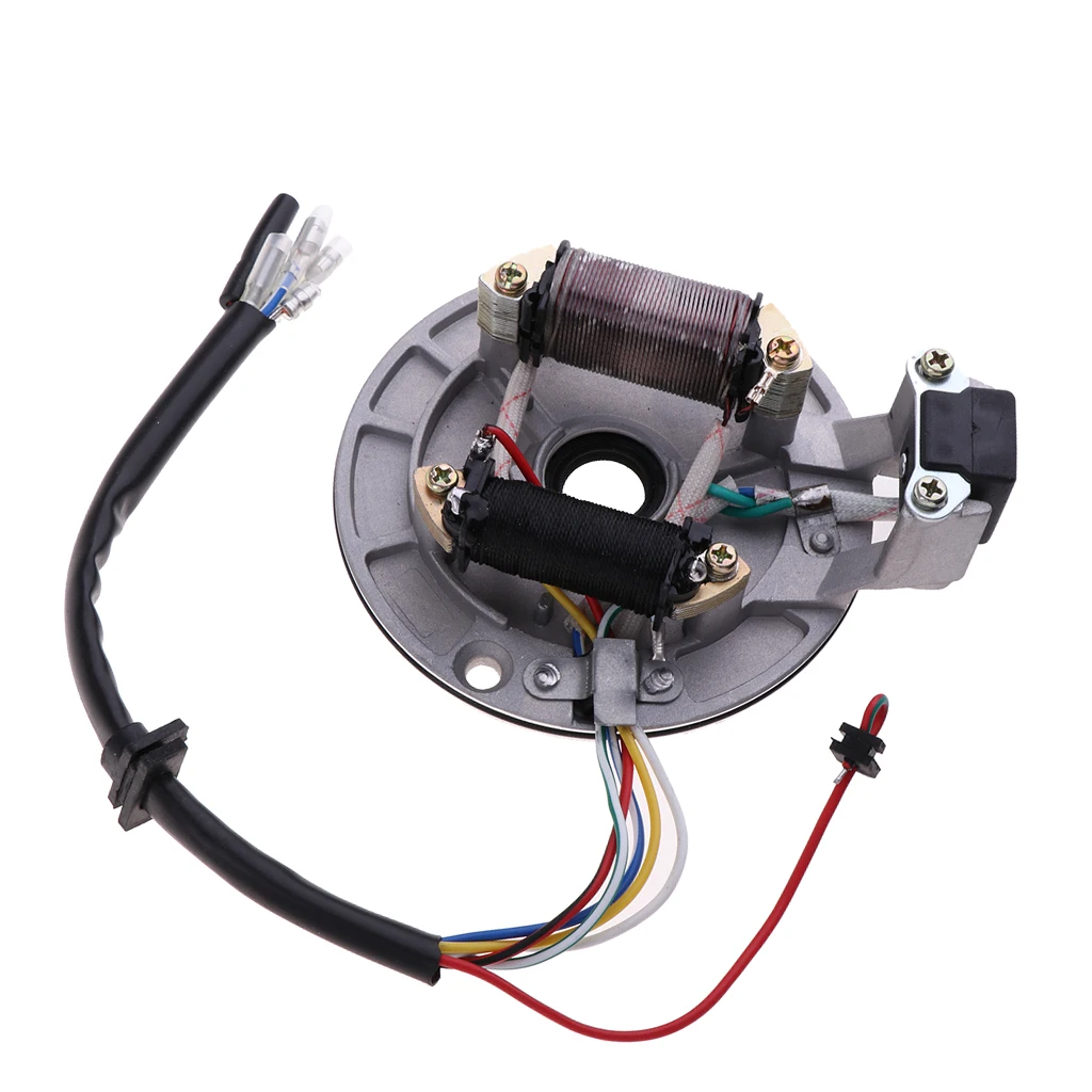 2 катушки зажигания МАГНЕТО СТАТОР для Универсальный 110cc Мотоцикл Байк ATV |