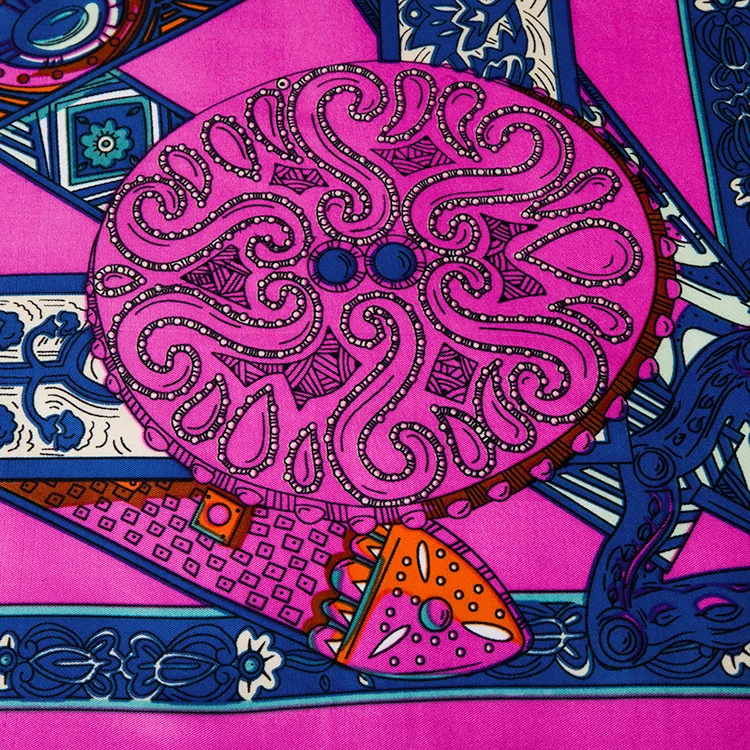 

Luxury Brand Shawl Large Square Scarves Kerchief Headband Print Female Giant Scarf In 100% Silk Twill Silk Scarf For Women