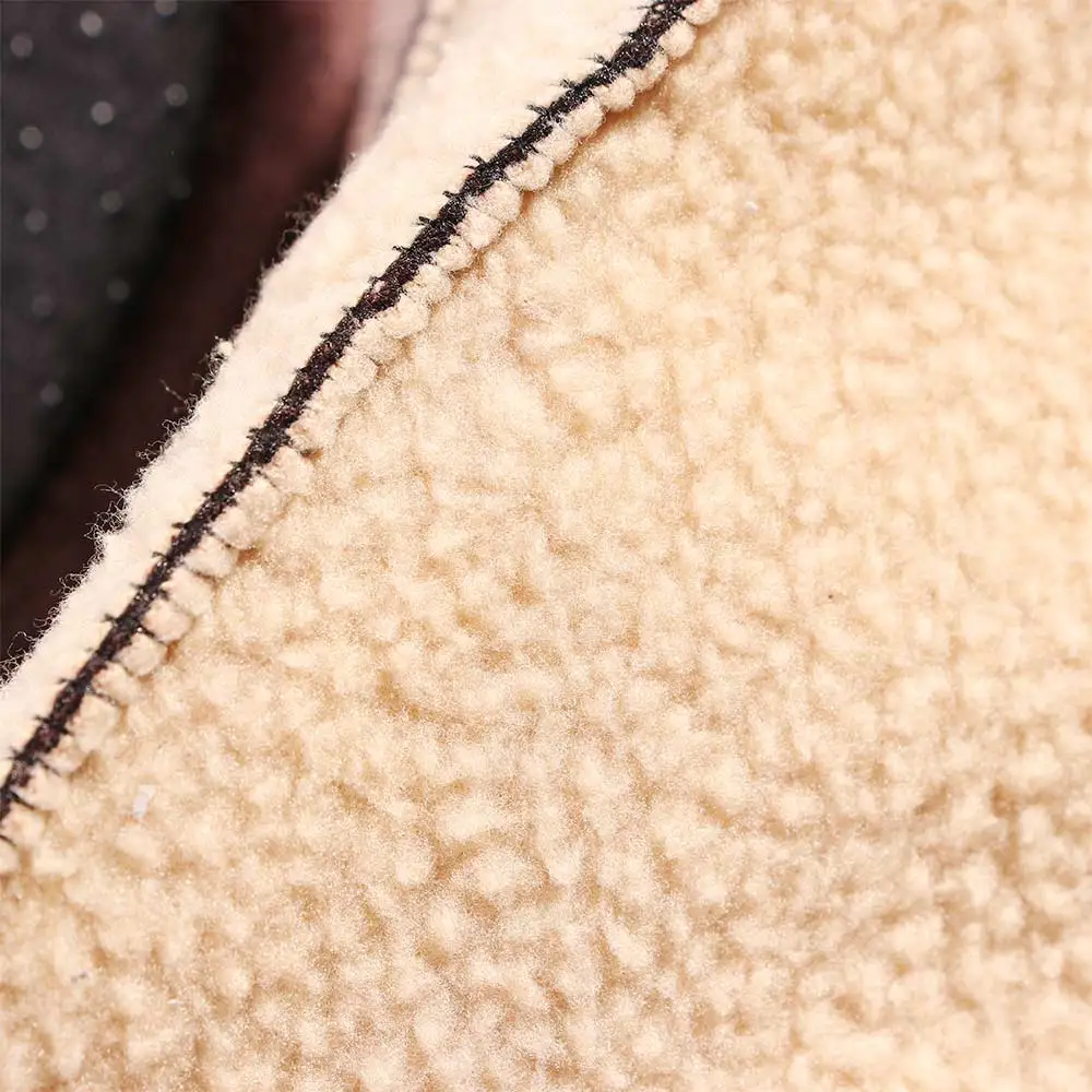 Женские и мужские зимние теплые плотные домашние носки модные однотонные