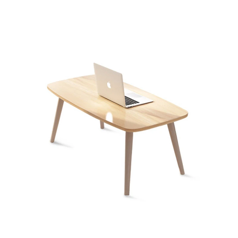 Простой твердой древесины Nordic журнальный столик из бука ножки деревянного стола