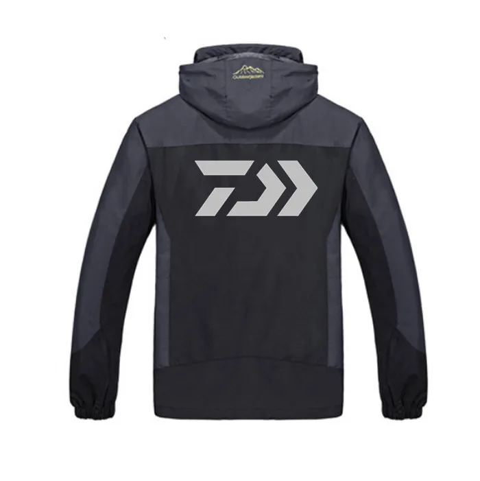 

Daiwa New Fishing Clothing Winter Waterproof Warm Hooded Fishing Jackets Men's Pants Fleece Thick Outdoor Hiking Fishing Suit