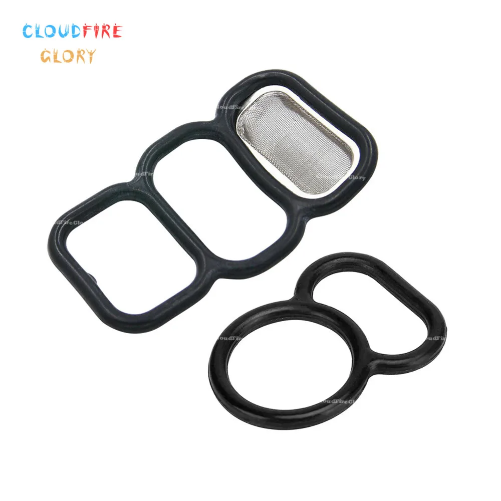 

CloudFireGlory Upper Lower Spool Valve VTEC Solenoid Gaskets For Honda Accord 1994-2002 For Acura 1997-1999 CL 36172-P0A-005