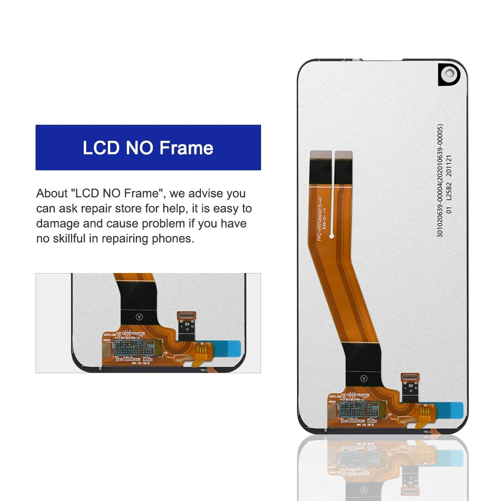 Pantalla t&aacute;ctil Original para Samsung Galaxy A11, piezas de repuesto de digitalizador LCD, A115F, A115M-3