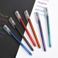 8pcs super metallic color marker pen set ballpoint 1 0mm glitter highlighter calligraphy design drawing art school a6868