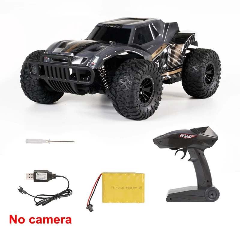 No camera Black 2 DM-1803 беспилотный Радиоуправляемый автомобиль на радиоуправлении внедорожный пульт дистанционного управления автомобиль электрический 4 колеса высокоскоростная альпинистская конкурентоспособная игрушка - Цвет: No camera Black 2