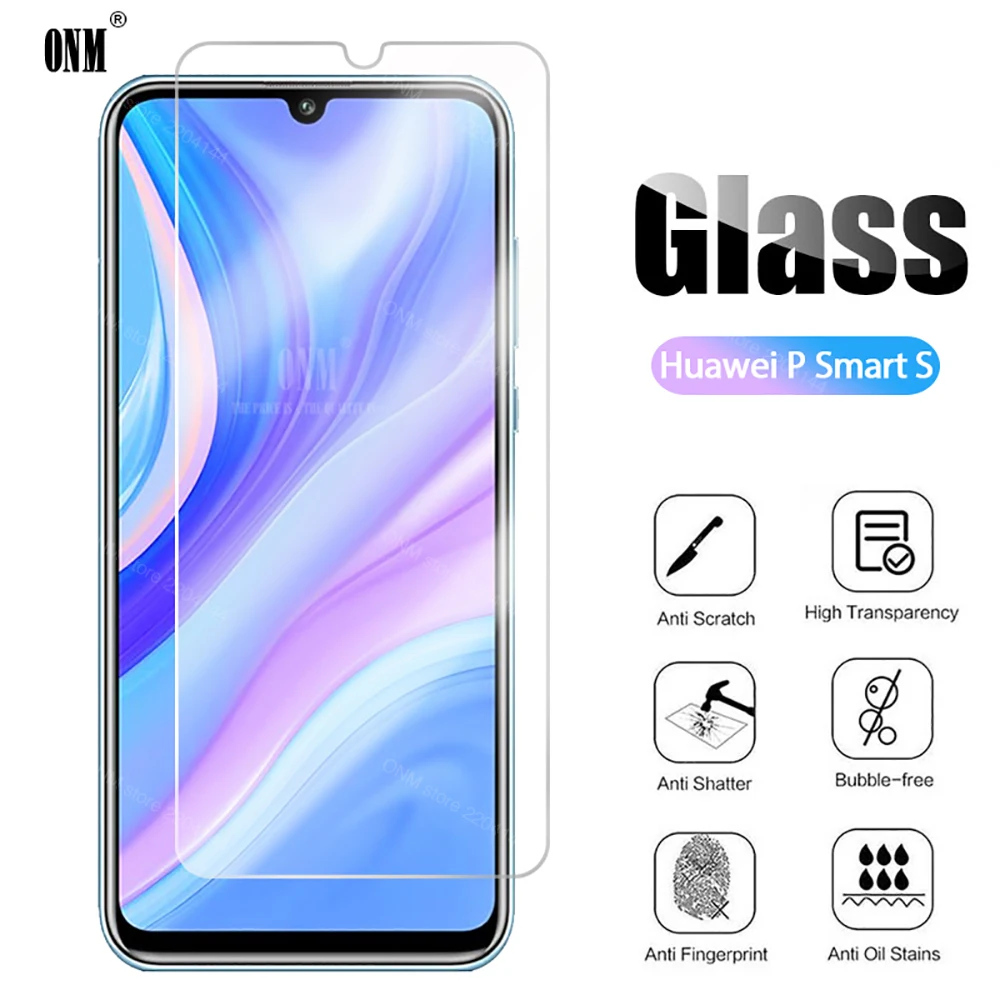 10 шт. закаленное стекло для huawei P Smart S 2020 Защита экрана защитное пленка|Защитные