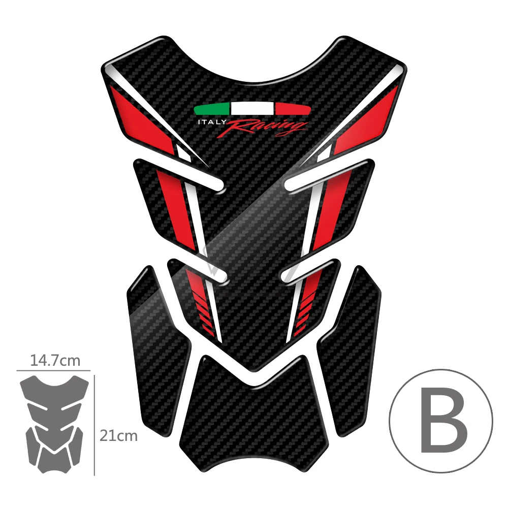 Защитный 3D-чехол для бака мотоцикла Yamaha Honda Kawasaki Suzuki Triumph Aprilia RV4 RSV4 - купить по