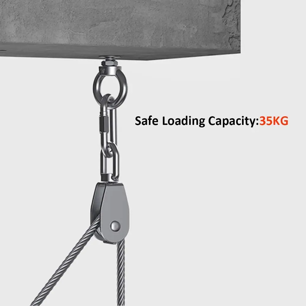 Трос из нержавеющей стали подъемный Блок-шкив для крана M15 трос с одним шкивом