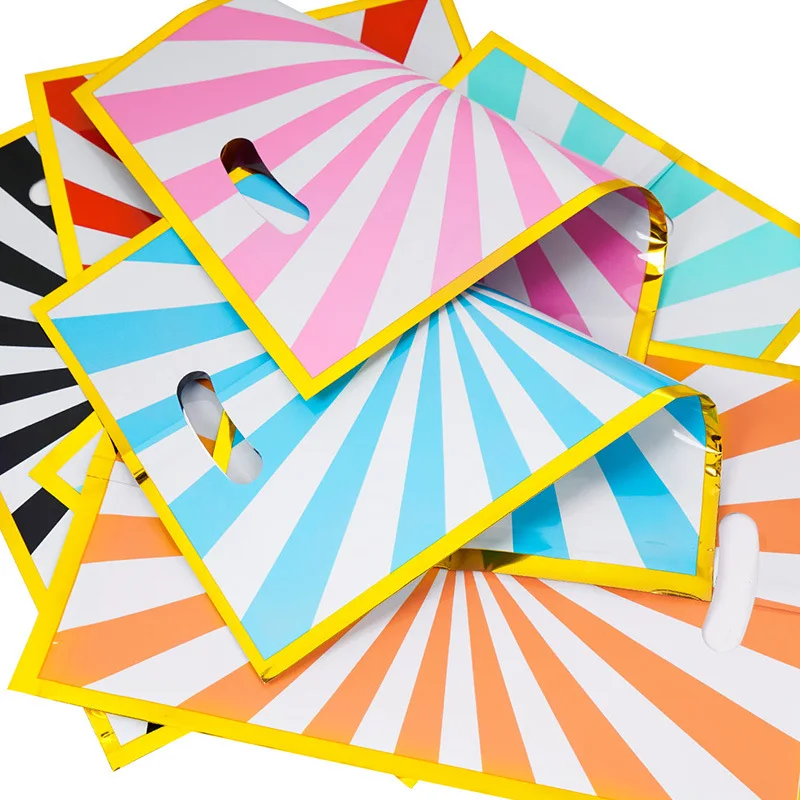 Пластиковые мешочки для подарков вращающиеся мельницы 10 шт.