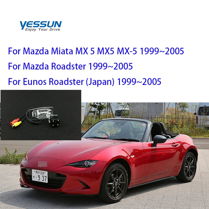 Yessun Rear View Camera For Mazda Miata MX 5 MX5 MX-5 1999~2005 Roadster 1999 CCD night view rear camera | Автомобили и мотоциклы
