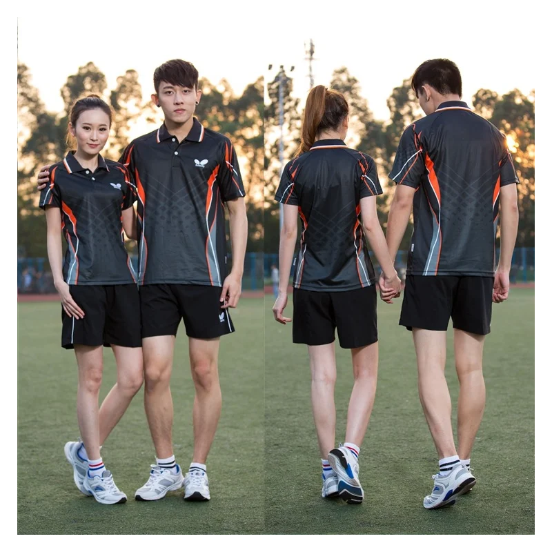 

Sport Tennis Set Men Women Children Badminton Shirts Short Table Tennis Jerseys Ping Pong Kits Gym Running Shirts And Shorts