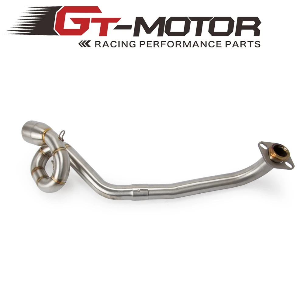 Мотоцикл выхлопная средняя труба передняя Труба без шнуровки для YAMAHA NVX 155 125 NVX155