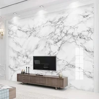custom photo wallpaper murals modern abstract art white marble pattern living room tv background waterproof canvas wall painting
