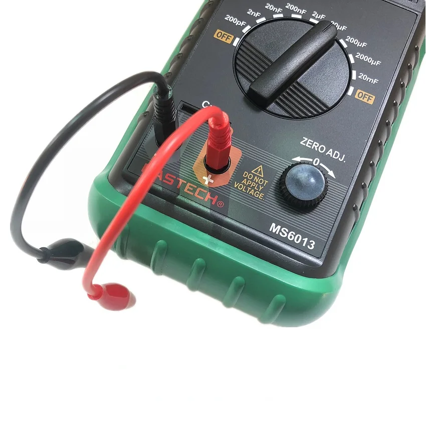 MASTECH MS6013 1999 отсчетов портативный 3 1/2 цифровой измеритель емкости конденсатор 200