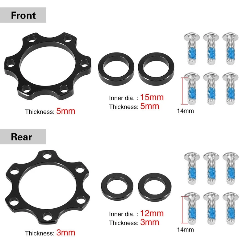Bike Hub Adapter Boost Conversion Kit Front Rear | Спорт и развлечения