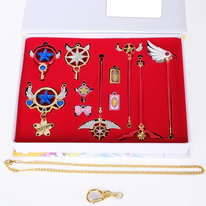 11 шт. в наборе аниме кардкоподъемник карточки КИНОМОТО Сакура аттемис девушка