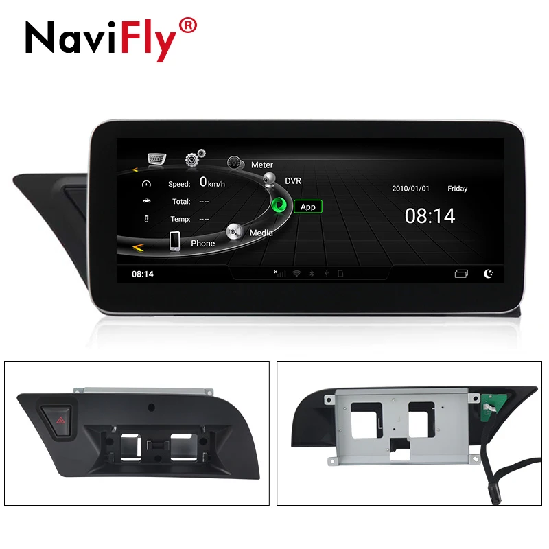 

Car multimedia player 8GB+128GB 4G LTE Android10.0 Auto gps navigation for Audi A4 B8 A5 2009 - 2016 Built In Carplay + Auto DSP