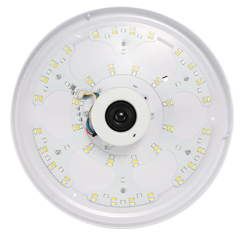 Светодиодный потолочный светильник беспроводной с Bluetooth-динамиком и пультом