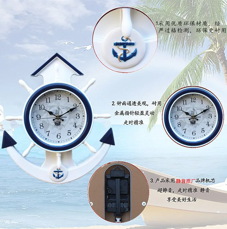 Настенные часы в стиле ретро декоративные креативные Светящиеся винтажном для