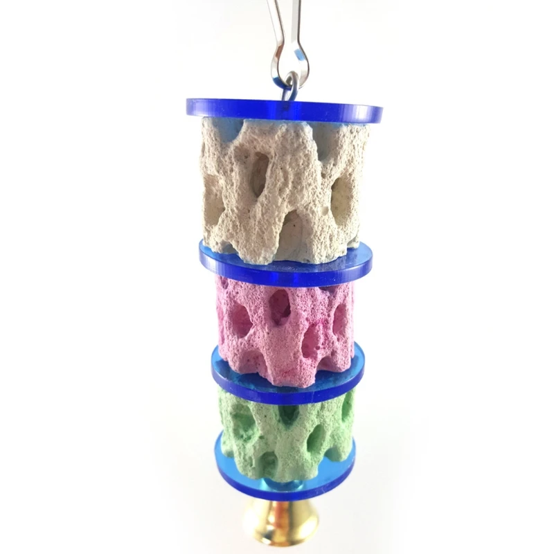 Одежда высшего качества птица кальция зубов и лечит игрушка Попугай Cockatiel Conur Mar