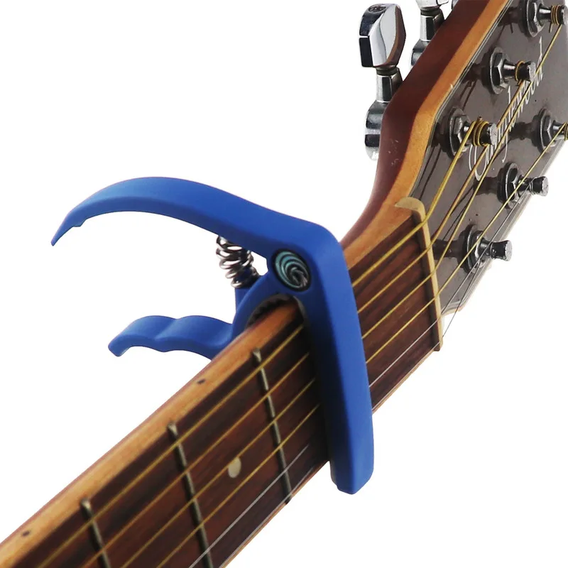 kunststoff gitarre capo für 6 string akustische klassische elektrische guitarra bass ukulele tuning clamp musical instrument zubehör free gl