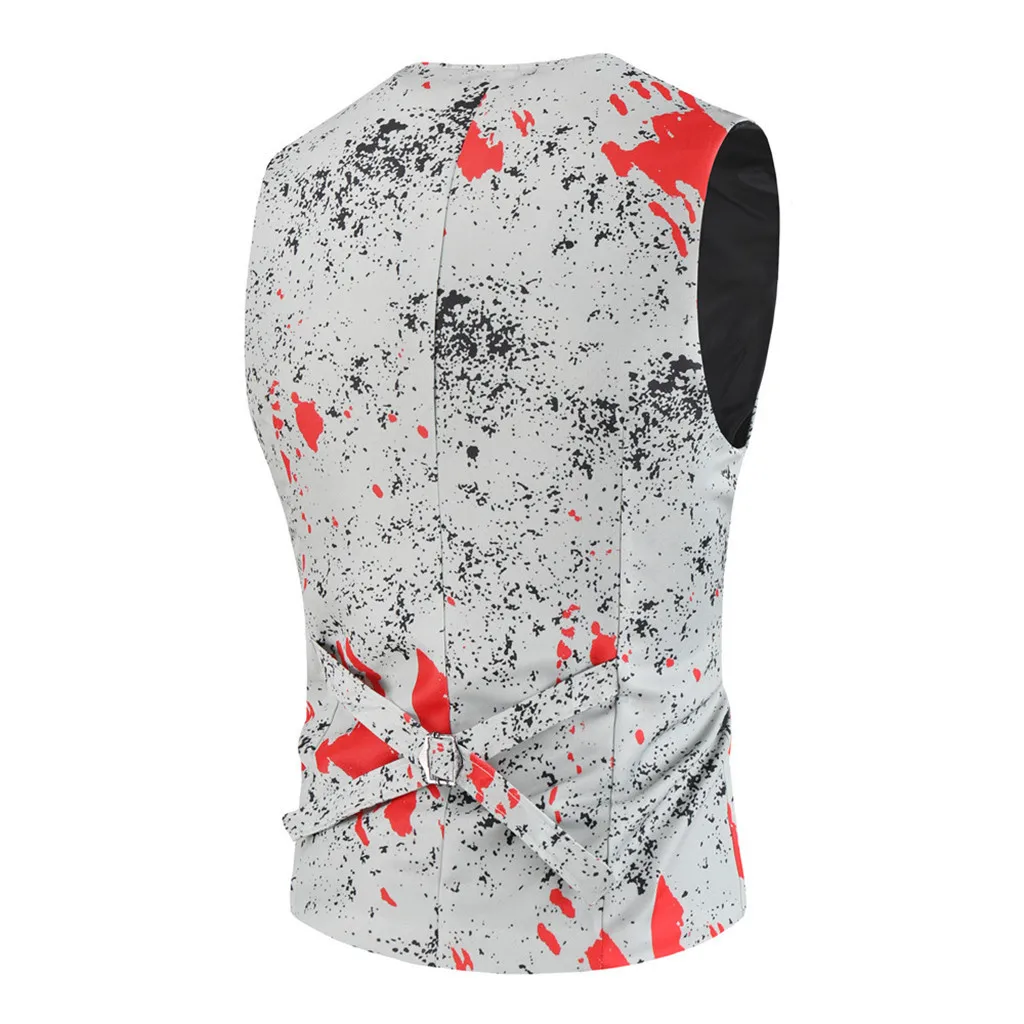 

Are you sure not to click in and see Men's Carnival Printed Fancy Vest Vintage Button Up Party Sleeveless Jacket Purchasing