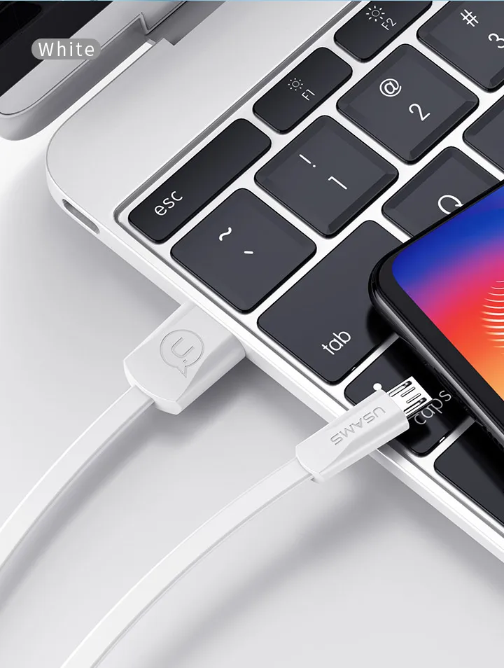 Micro USB кабель, USAMS 2A Быстрая зарядка кабель для мобильного телефона USB кабель для передачи данных для samsung Xiaomi huawei tablet Кабель Android Micro USB