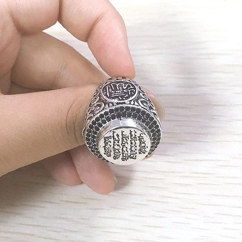 

Vintage Silver color Plated Mens Rings Dragon Large Carving Stainless Steel Ring Silver Color Jewelry