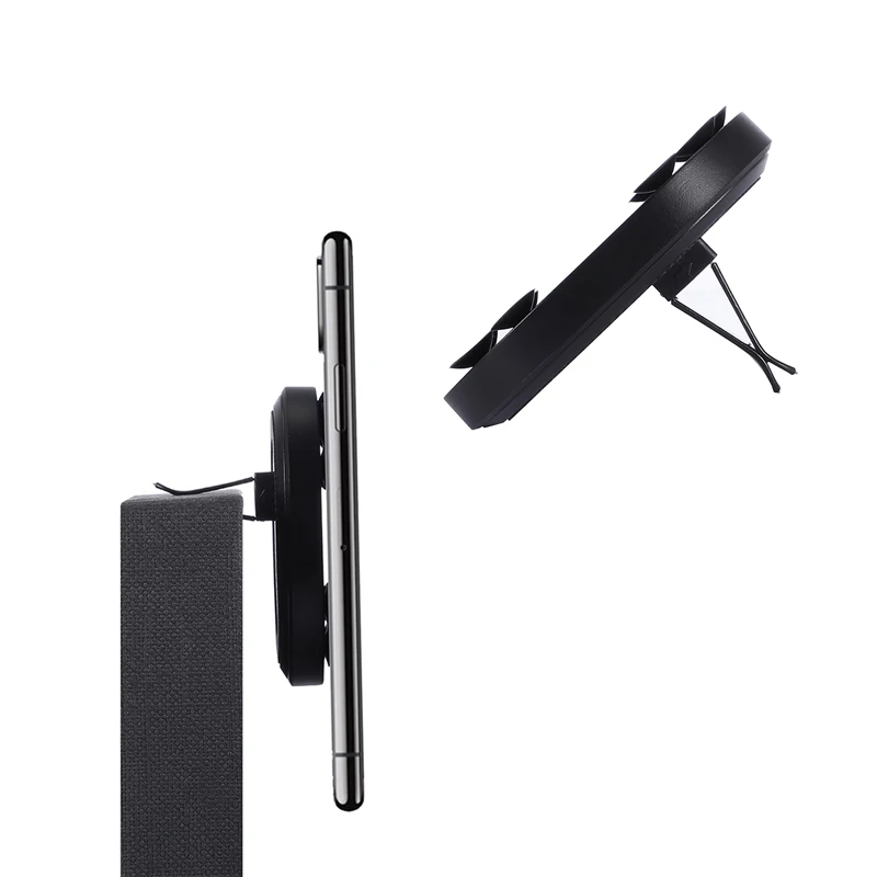 Универсальное беспроводное автомобильное зарядное устройство на присоске Qi