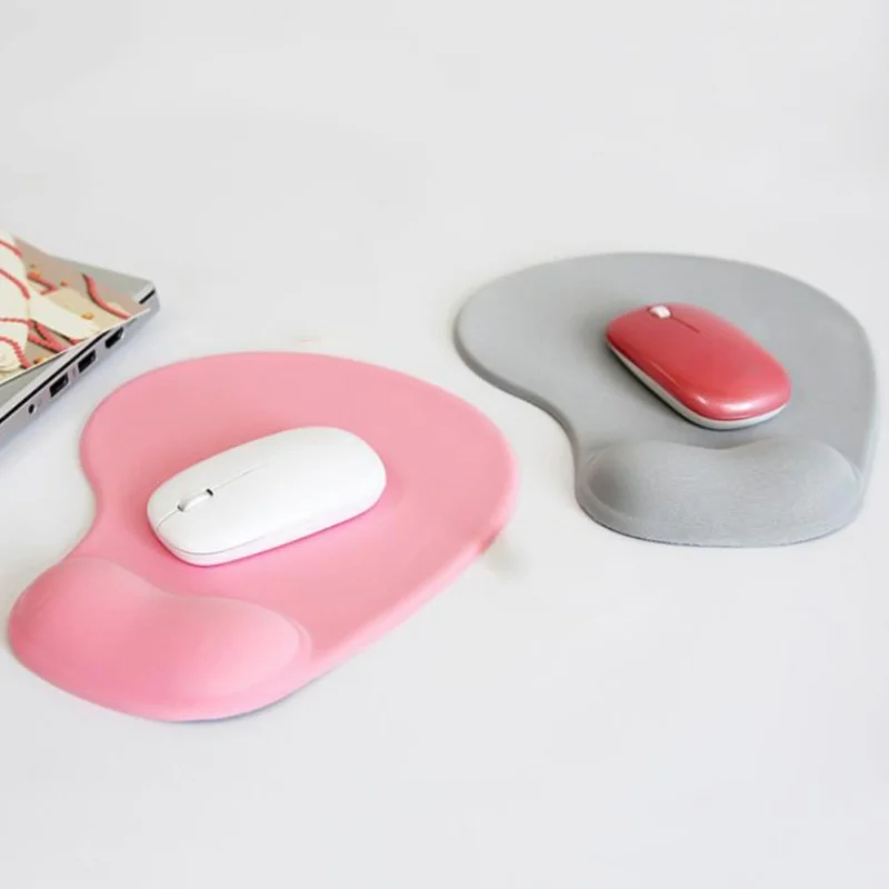 Ручной теплый нескользящий эргономичный гелевый коврик для мыши мягкий