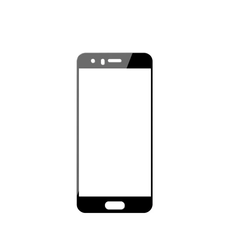 Черный 2 шт закаленное стекло для huawei Honor 9 полное покрытие 2.5D защита экрана защитное закаленное стекло для huawei Honor 9 - Цвет: Черный