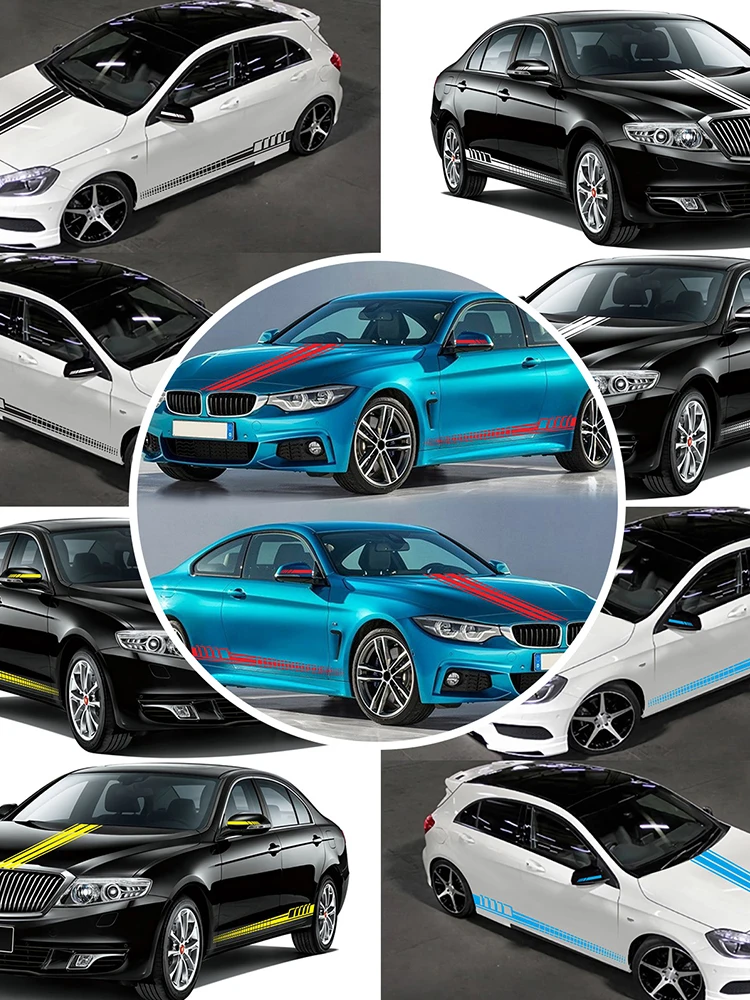 

Waterproof Car Sticker Stripe Graphic Decal Vinyl Paster for Car