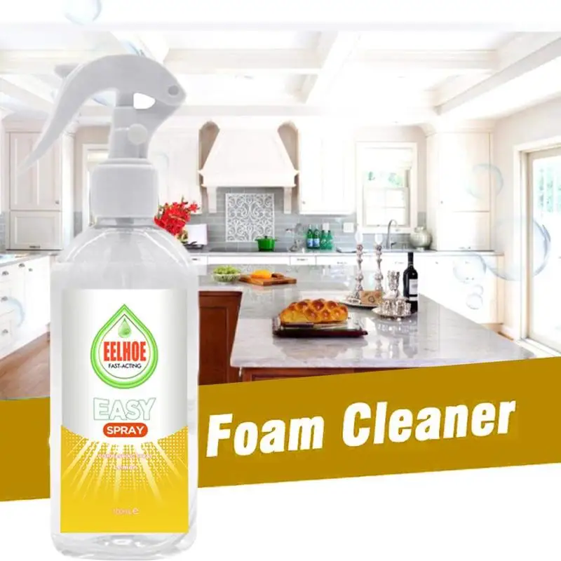 

1 x All-Purpose Cleaner 100ml Spray Multi-purpose Foam All-Purpose Cleaner Cleaner Grease Kitchen N9B4