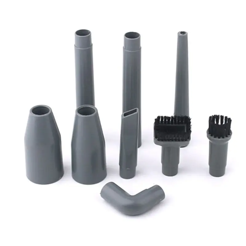 

2021 New 9pcs/set Vacuum Cleaner Accessories Multifunctional Corner Brush Set Plastic Nozzle Head Tube Connector