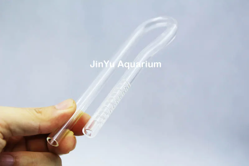 Deleba стеклянная трубка Лили Пайп качество ada mini nano jet inflow spin outflow фильтр Аксессуар водяное растение для аквариума бак 13 мм 12 16 мм