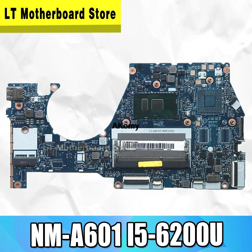 BYG43 NM-A601 материнская плата для ноутбука For Lenovo YOGA 700-14ISK оригинальная I5-6200U |
