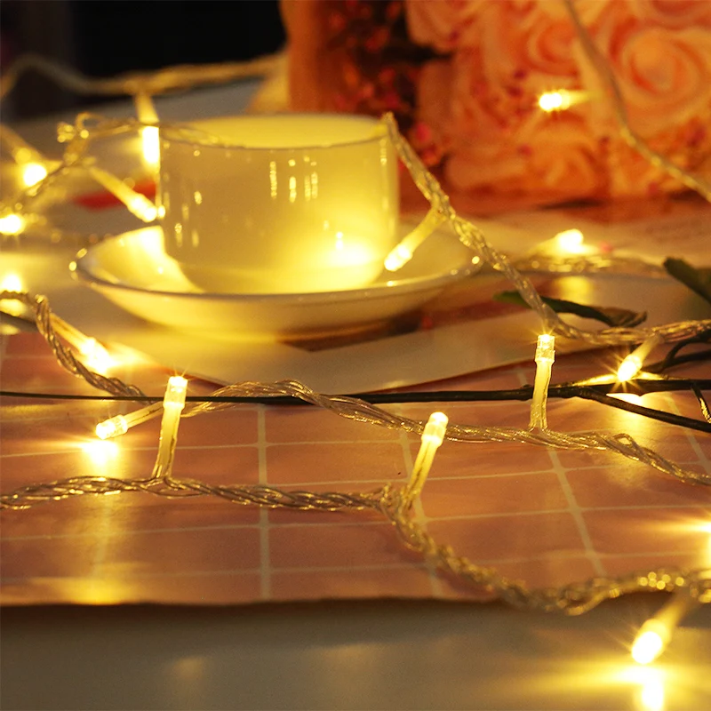 Крытый/Открытый Рождественский свет светодиодные гирлянды водонепроницаемые