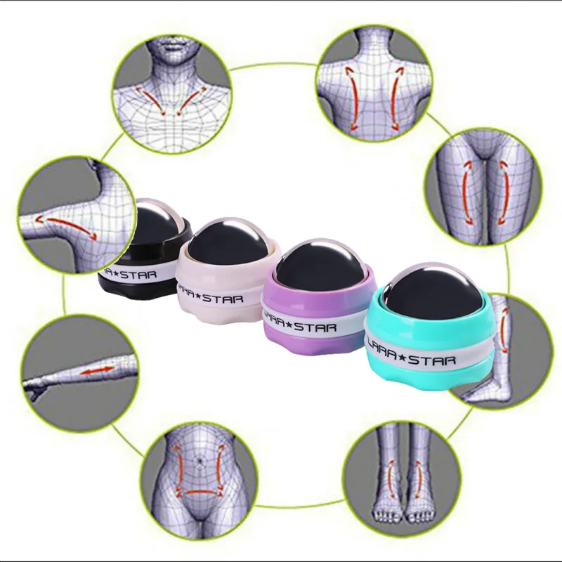 

Новинка, массажный роликовый мяч для фитнеса, холодный компрессор, расслабление мышц, мяч для фаски, оборудование для тренировок в тренажер...