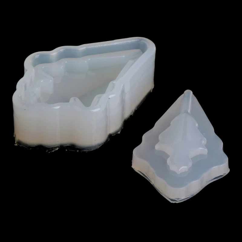 

DIY Clear Silicone Mold Making Jewelry Pendant Resin Casting Mould Craft Tool New